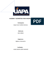 Algebra y Geometria para Ingenieros Semana Vii