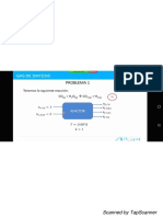 ejercicios de gas de síntesis
