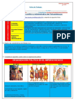 La organización política y administrativa del Tahuantinsuyo