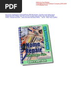 Download FREE home repair E-BOOK by drryles SN5101829 doc pdf
