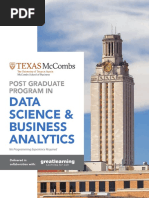 Texas Data Science Brochure