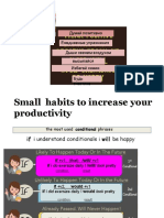 Small Habits To Increase Your Productivity: Avoid /fast Food