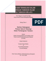 51. Seminar Sains & Teknologi Dalam Pembinaan Tamadun Islam 