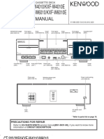 Kenwood CT 203 HU Service Manual