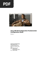 Cisco IOS XE Configuration Fundamentals Configuration Guide, Release 2