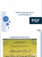 Software Quality Engineering: Iram Hina