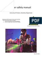 Laser Safety Manual: University of Victoria, Chemistry Department