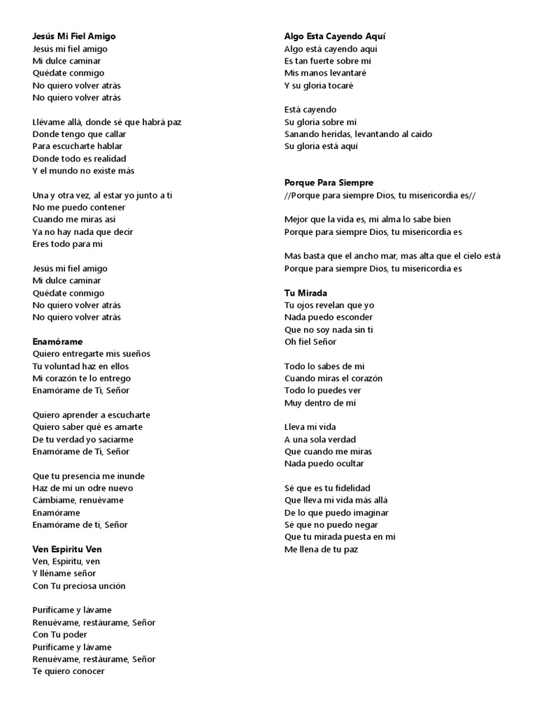 Cadena Coros De Adoracion Pdf Religión Y Creencia Science