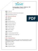 Planejamento de L. Inglesa - 6º ano - 1º  Bim. - 2021 -  Profº  Lael Eduardo