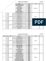 Presentations First Main