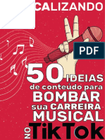 50 Ideias de Conteudo para Bombar Sua Carreira Musical No Tiktok 4