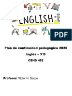 Plan de Continuidad Pedagógica 2020 - Cens 452