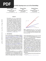 Going Beyond T-SNE: Exposing Whatlies in Text Embeddings