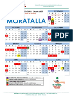 Calendario Curso 2020-2021 MORATALLA