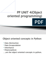 Object Oriented Concepts in Python