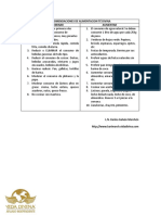 Recomendaciones de Alimentacion T Divina PDF