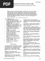 International Status of Thermal Error Research (1990) : Ca/Usa