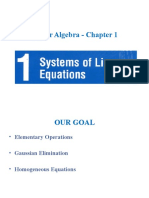 Linear Algebra - Chapter 1