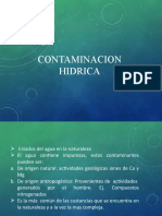 CONTAMINACION HIDRICA - contaminacion