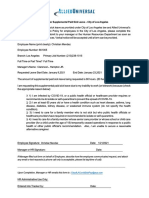 City of LA Supplemental Paid Sick Leave Request Form 2222