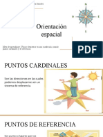 Nivelación. Orientación Espacial