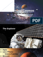 Learning Cosmos: A Voyage Into The Learner's Universe