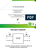 Clase 1 - Concepto Redes de 2 Puertos