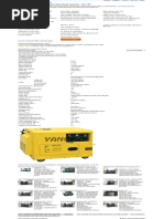 (5GF-LDE) 5kw Air Cooled Portable Silent Diesel Generator 5GF-LDE