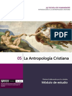 Unidad 5 - La Antropología Cristiana