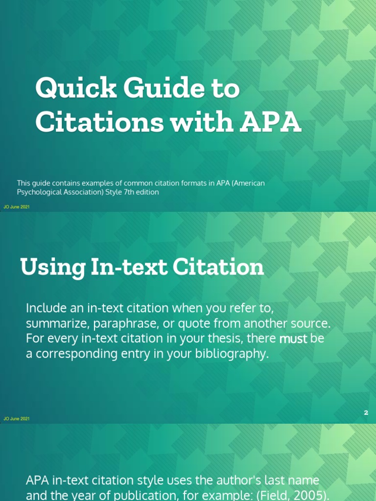 How To Make InText Citations Download grátis PDF Citation Apa Style