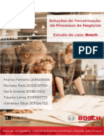 Outsourcing - Criação de Valor Através de BPO - Estudo de Caso: Bosch