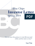 The Blue Chips Spring 2019: Investor Letter