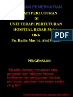 Terapi Pertuturan