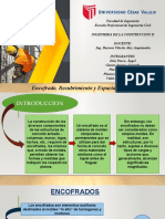 Encofrado. Recubrimiento y Espaciamiento G3