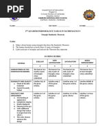 Bamban NHS - Math Secondary - Quarter 3 - Grade Level 9 - Performance Tasks