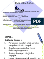 Teknik Penulisan KTI