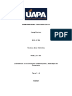 Tarea 7 y 8 Tecnicas de La Entrevista Psicologica (Jenny Ramirez)