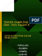 Teknik Sampling