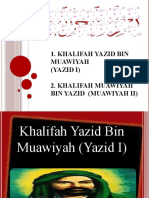 Khalifah Yazid Bin Muawiyah (Yazid I)