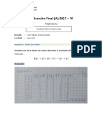 Evaluación Final A