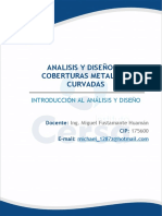 460184341 1 Introduccion Al Analisis y Diseno de Coberturas Metalicas Curvadas PDF