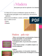 Diapositiva de La Madera