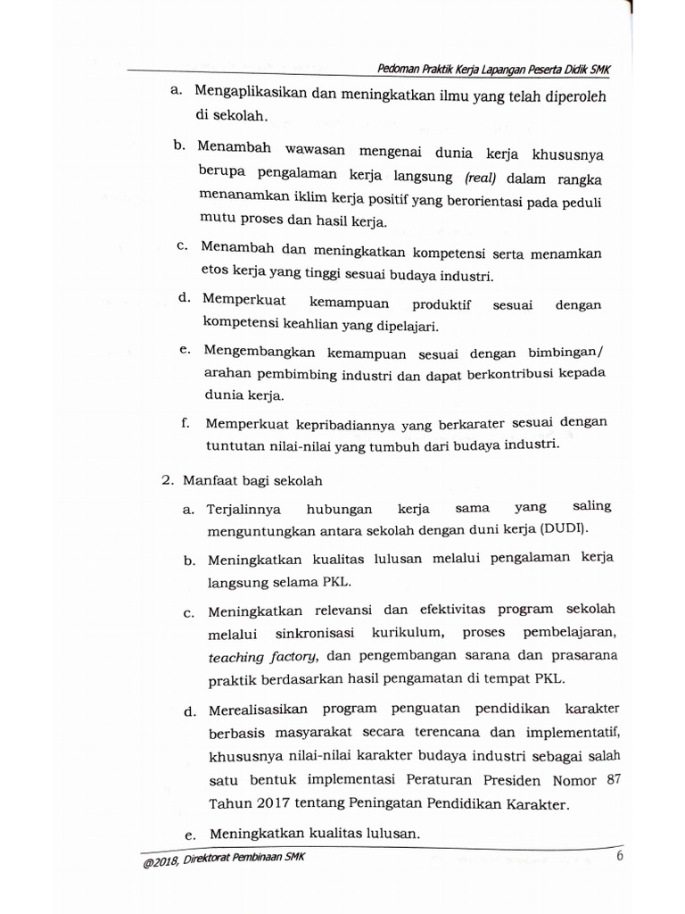 Manfaat PKL PDF