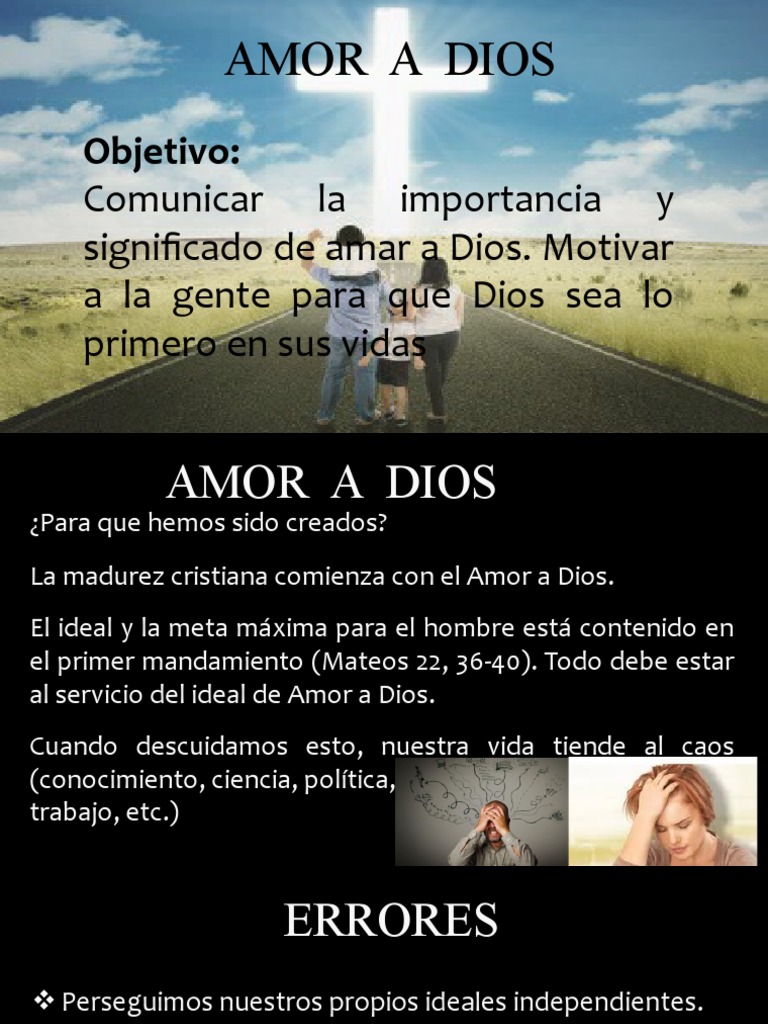 Amor A Dios | PDF | Amor | Dios