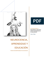 Documento-Neurociencia, Aprendizaje y Educación