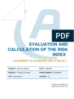 Evaluation and Calculation of The Risk Index