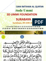 Metode Khataman Al Qur'an SD Ummi