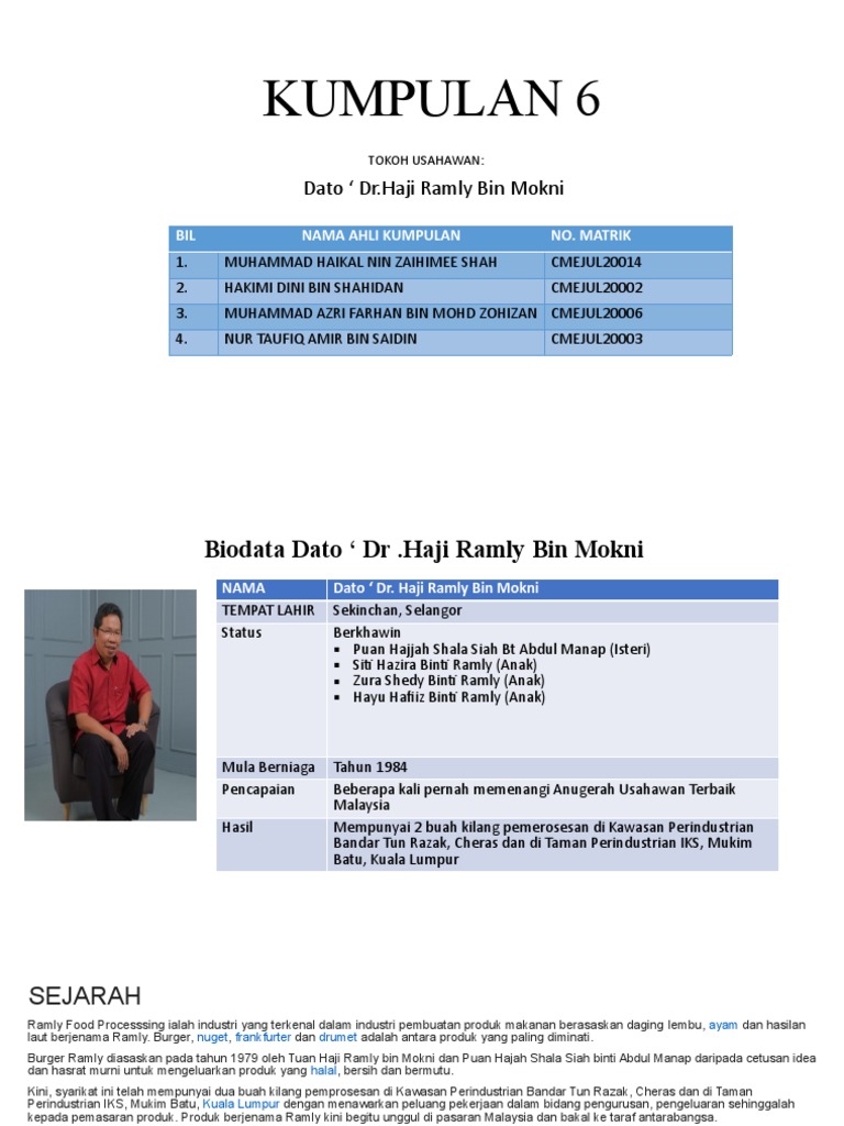 Ramly Bin Mokni  PDF