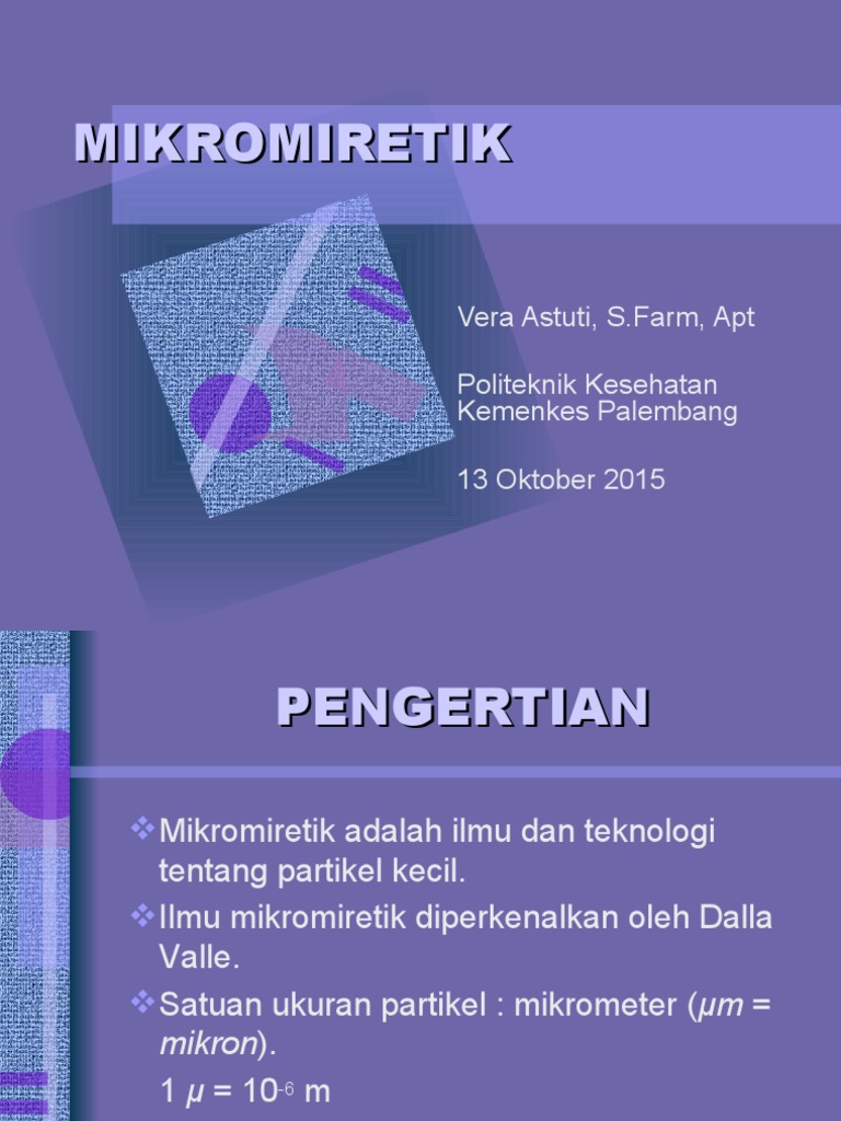 MIKROMIRETIK | PDF