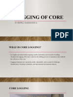 Logging of Core: By: Kristel A. Baingan Bsce-2A